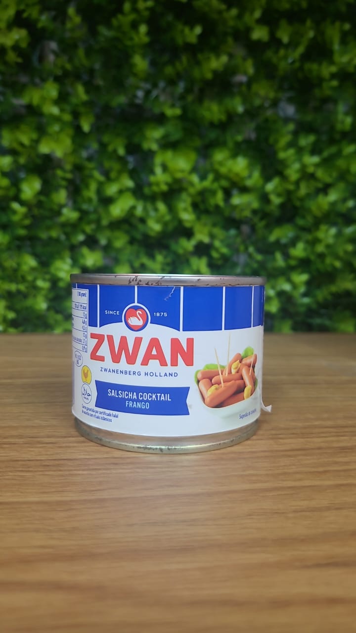 Hot Dog Zwan de frango pequeno