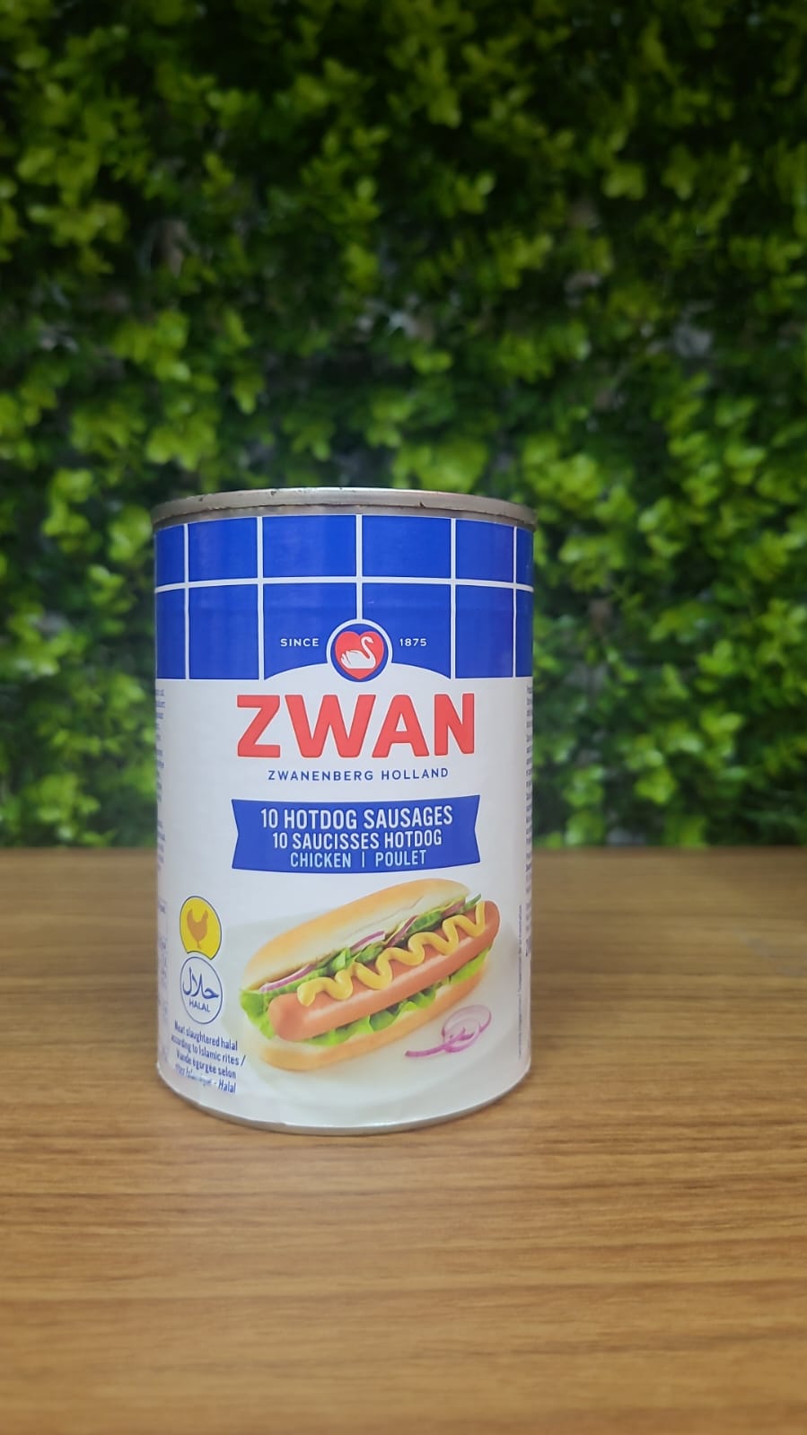 Hot Dog Zwan de frango medio