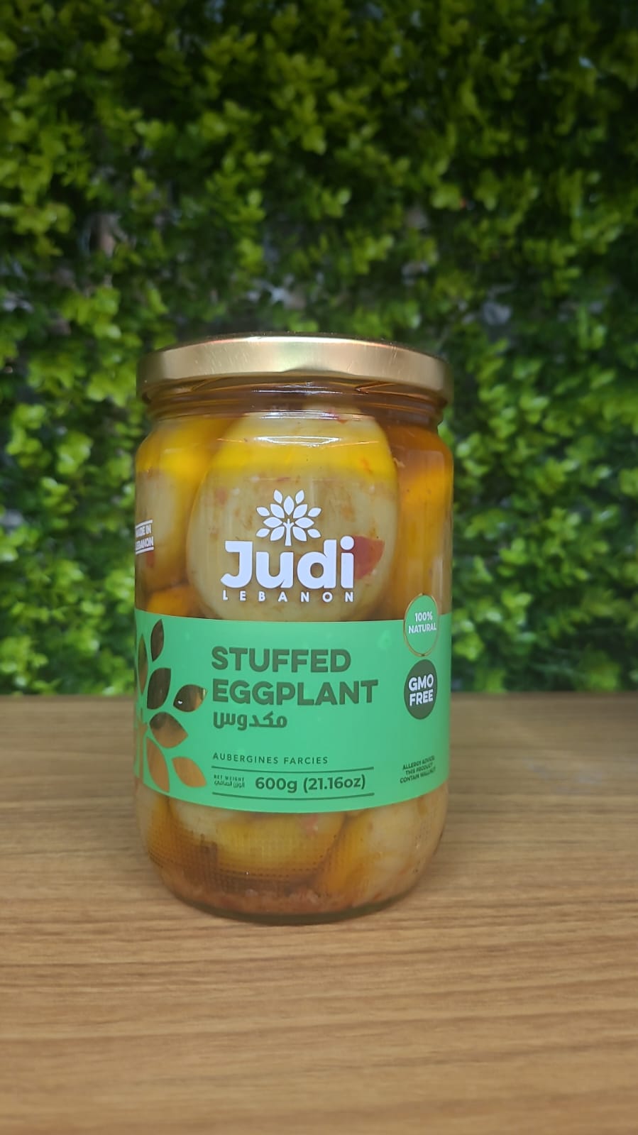 Beringela Recheada em conserva Judi