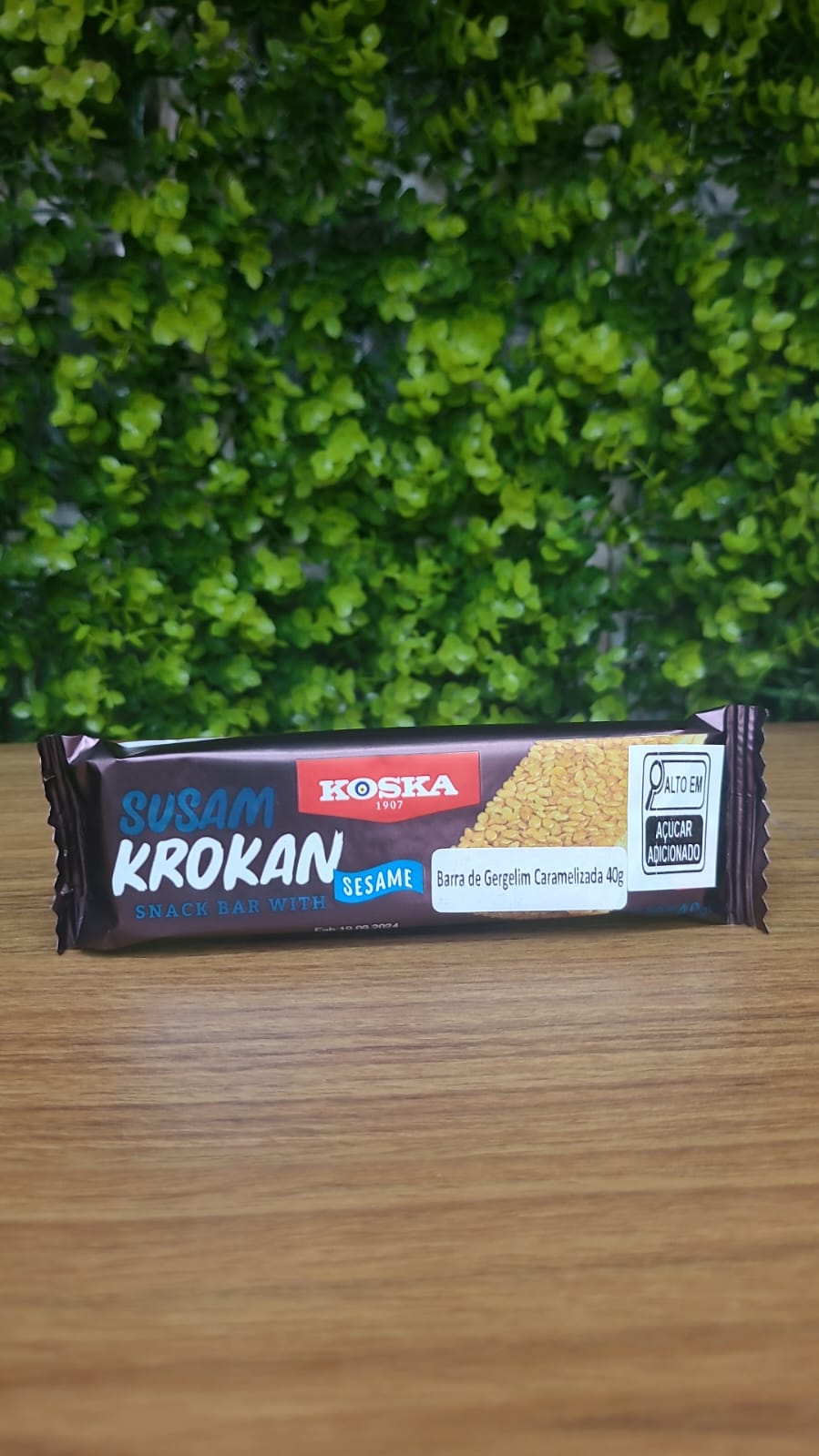 Barra de Gergelim Caramelizada Koska