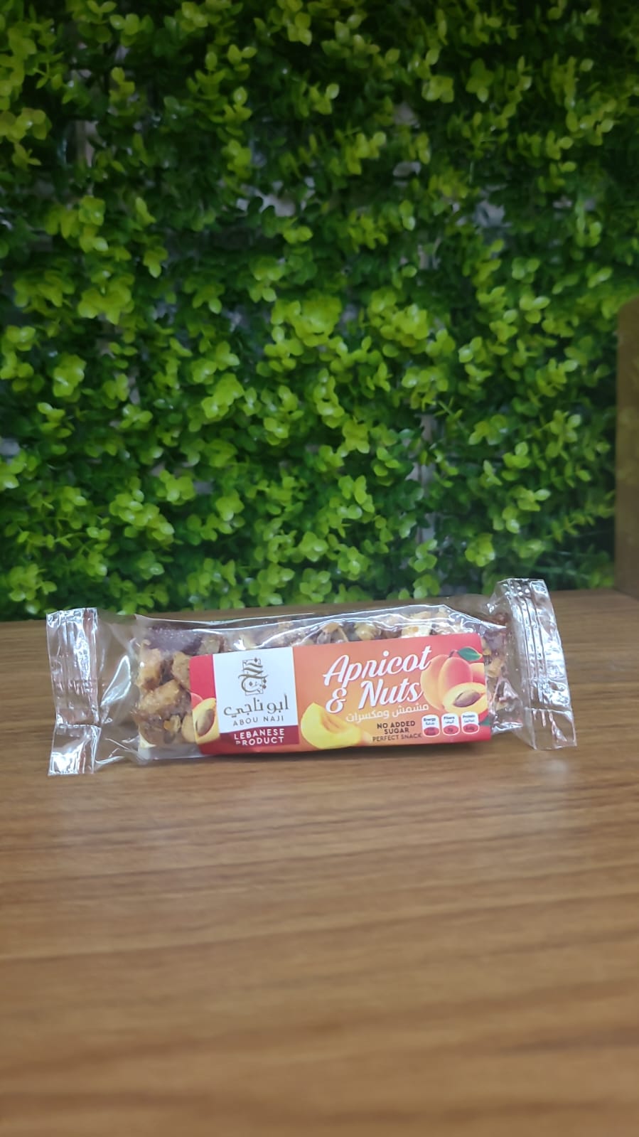 Barra de Damasco e Mix de Castanhas e Sementes sem açucar