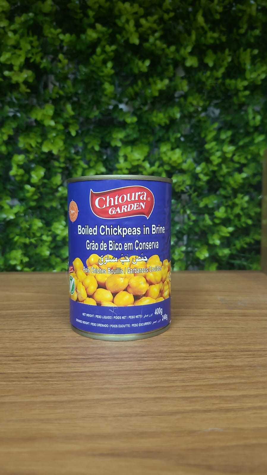 Grão de bico em conserva Chtoura Garden