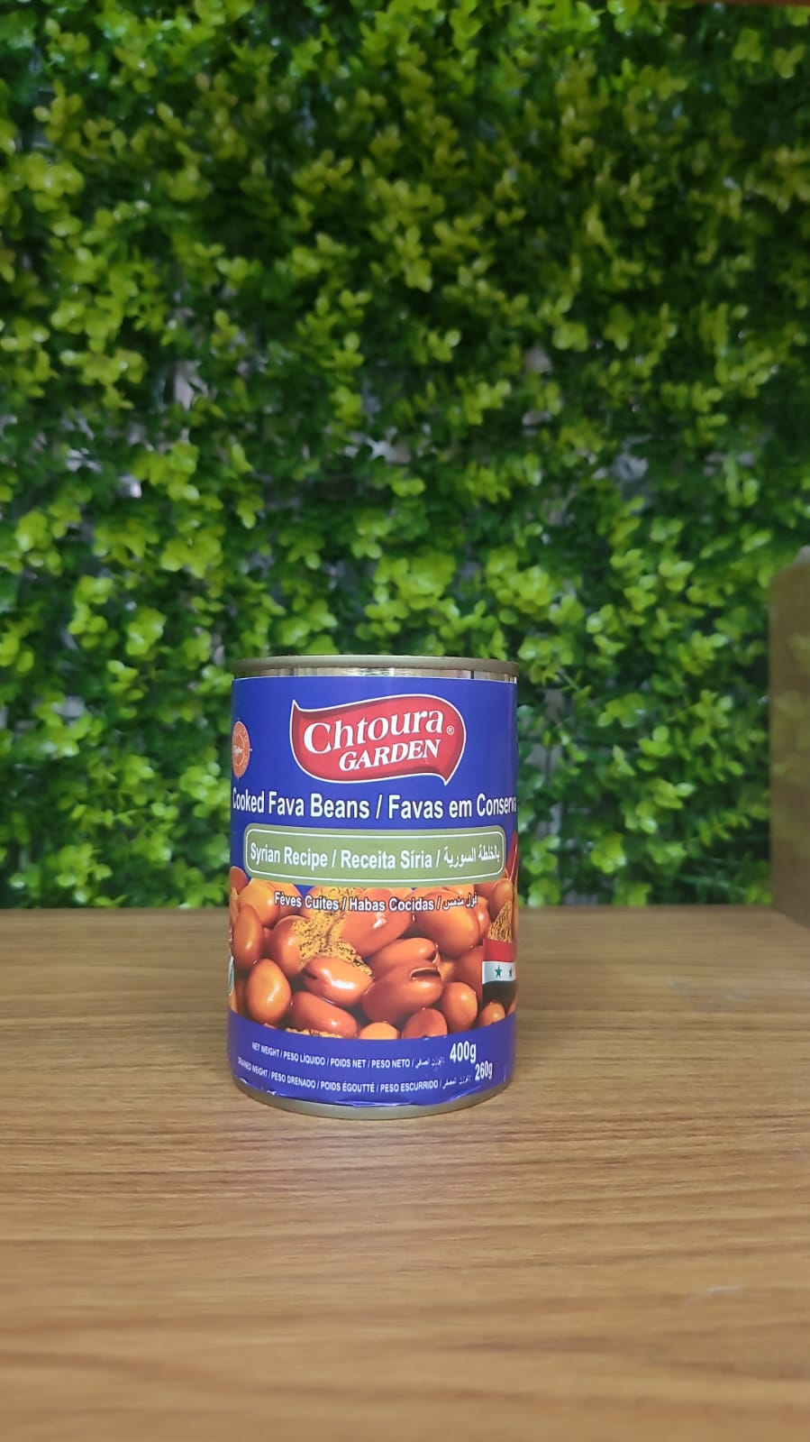 Favas e Grão de bico em conserva RECEITA SÍRIA Chtoura Garden