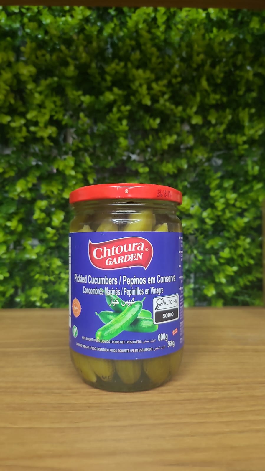 Pepinos em conserva Chtoura Garden
