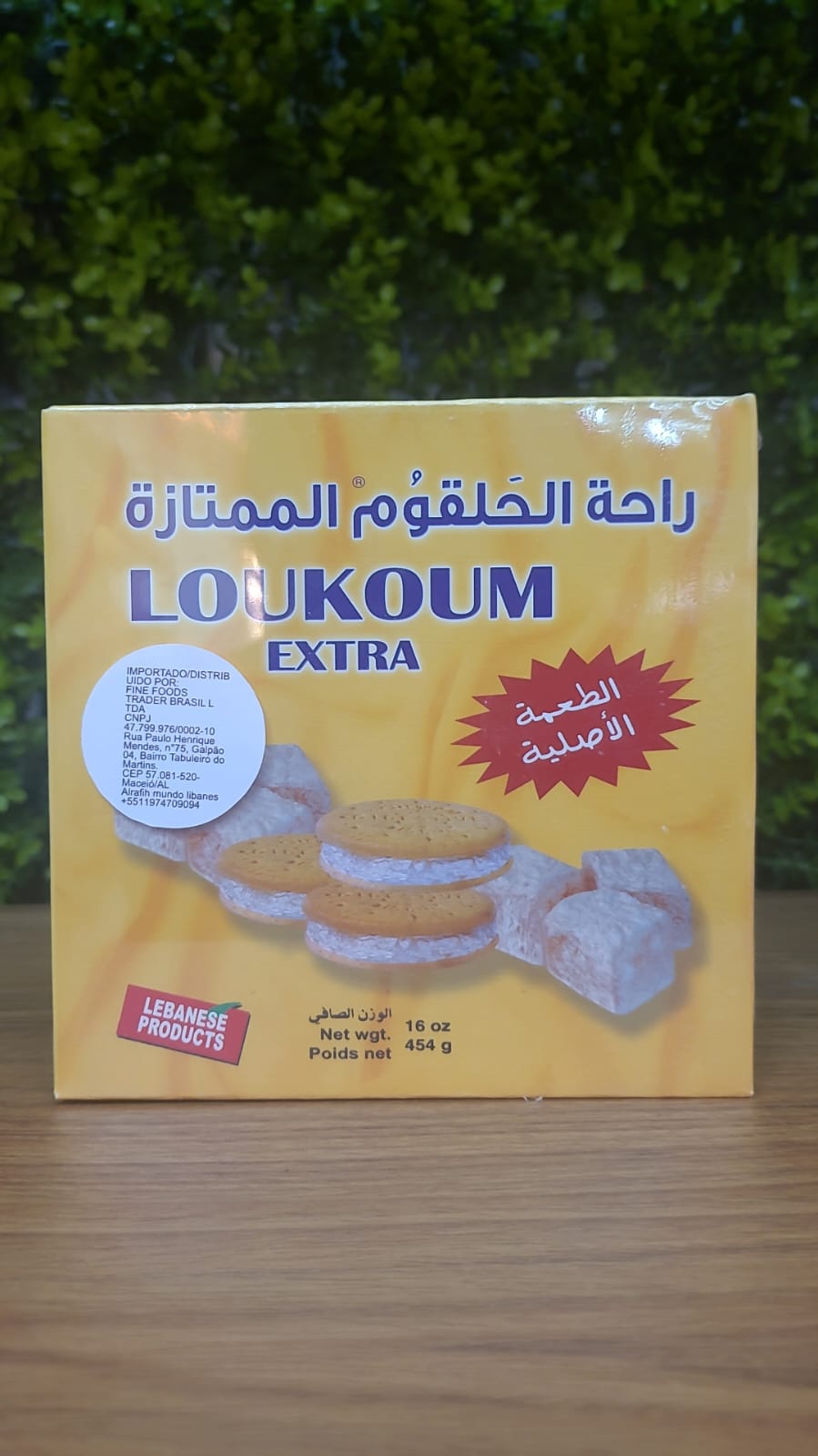 Manjar turco- sabor TRADICIONAL loukoum